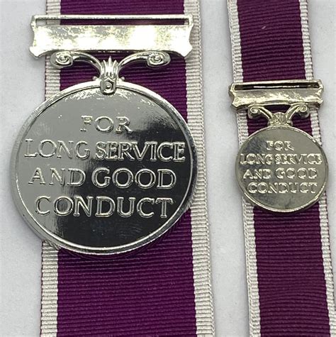 British Army Long Service And Good Conduct Medal Regular Army Qeii