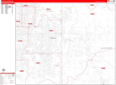 Broken Arrow Zip Code Map