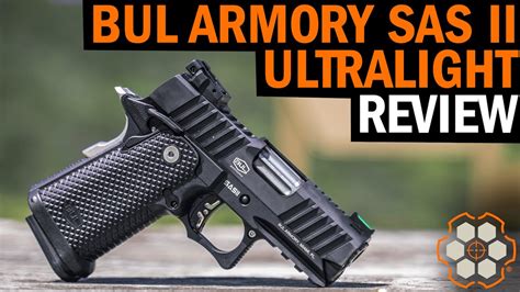 Bul Armory Sas Ii Ultralight Comp Pistol