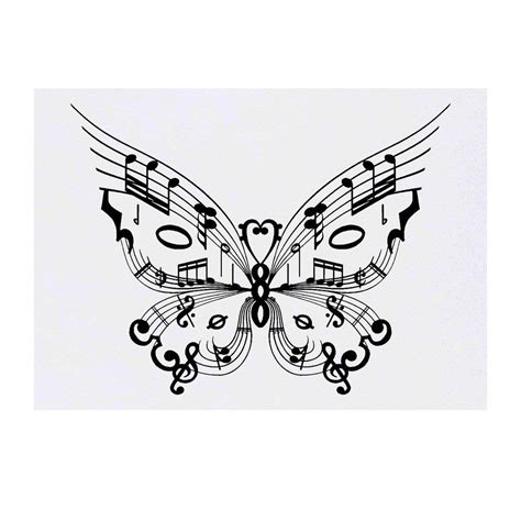 Butterfly Music Note Tattoos Love Song Amp Quot Tattoo Design By Denise A Butterfly Music Note Tattoos Love Song Amp Quot Tattoo Design By Denise A