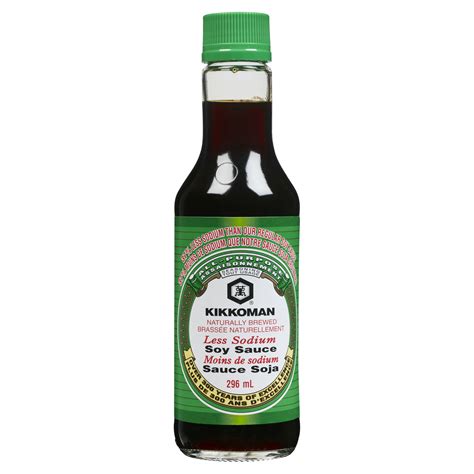 Buy Kikkoman Soy Sauce Less Sodium 296 Ml Safeway Canada