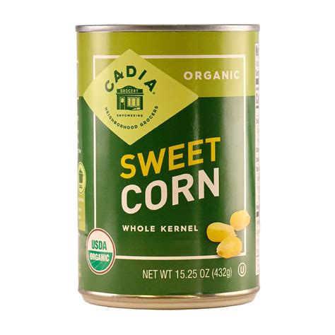 Cadia Sweet Corn Can Organic