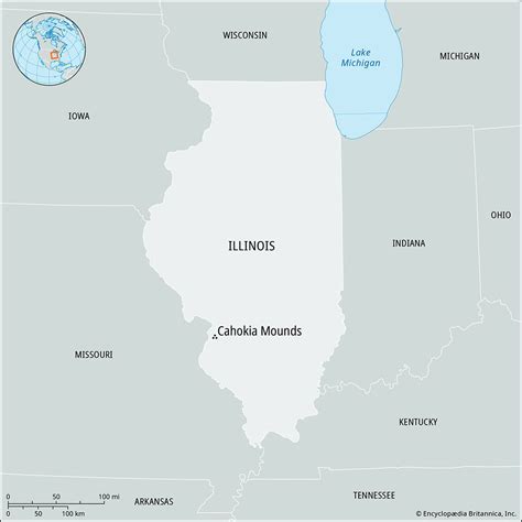 Cahokia Illinois Map Population Facts Britannica