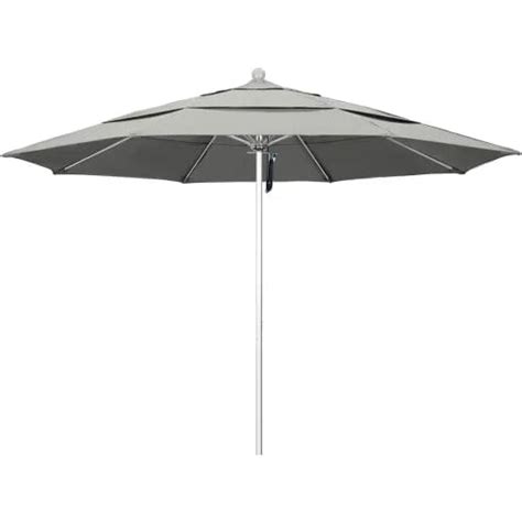 California Umbrella Venture 9 Amp 39 Patio Umbrella Silver Pole Sunbrella California Umbrella Venture 9 Amp 39 Patio Umbrella Silver Pole Sunbrella