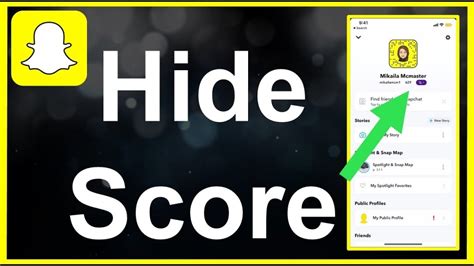 Can You Hide Your Score On Snapchat