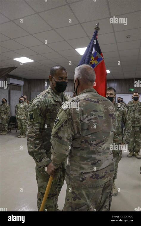 Capt Gregory Davis The Incoming Commander Of The Louisiana National