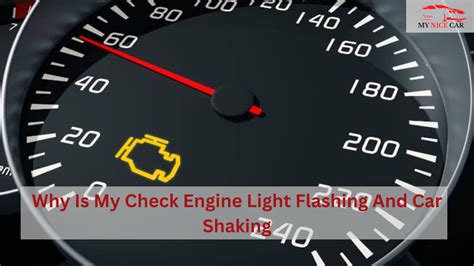 Car Shaking Check Engine
