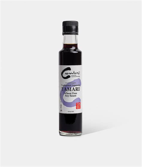Carwari Organic Tamari Wheat Free Soy Sauce 250Ml Ume Ya