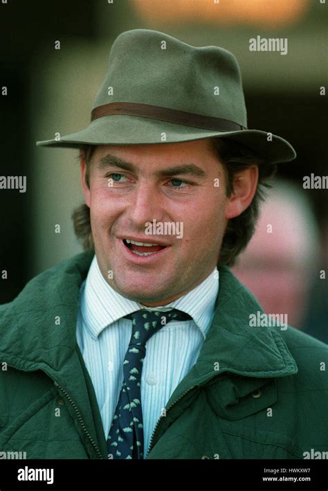 Charlie Brooks Race Horse Trainer 23 September 1994 Stock Photo Alamy