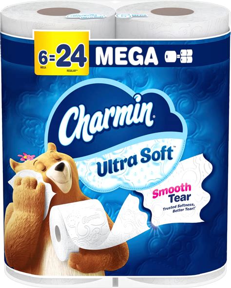 Charmin Ultra Soft Bathroom Tissue Mega Rolls