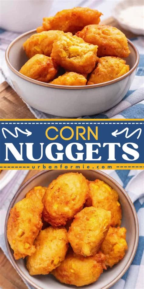 Cheesy Corn Nuggets Recipe