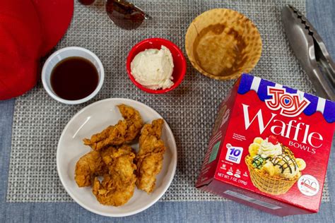 Chicken N Waffle Bowls