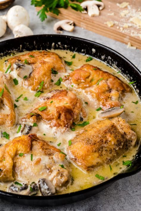 Chicken Thighs Cream Of Mushroom Soup Why Thighs Win
