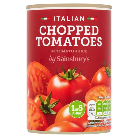 Chopped Tomatoes Can