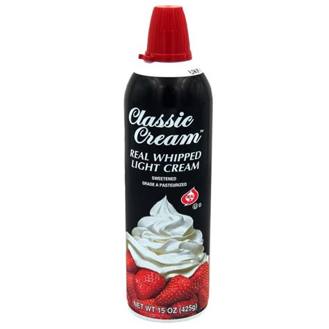 Classic Cream Real Whipped Light Cream Us Foods Chef Amp 39 Store