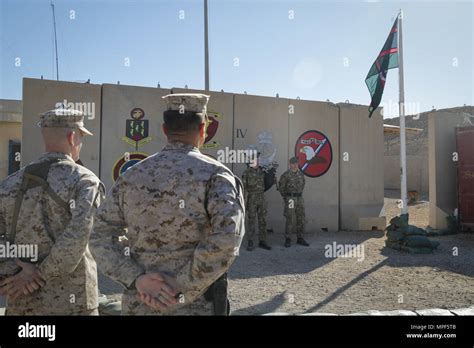 Coalition Members At Task Force Al Asad During The United Kingdom