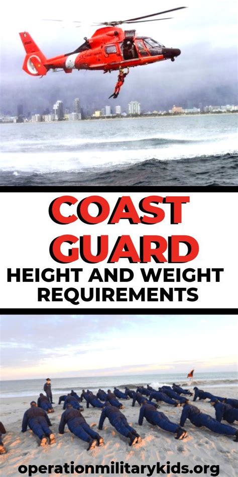 Coast Guard Height And Weight Requirements Artofit