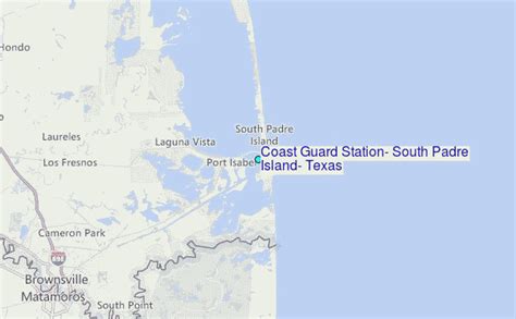 Coast Guard Station South Padre Island Texas Tide Station Location Guide