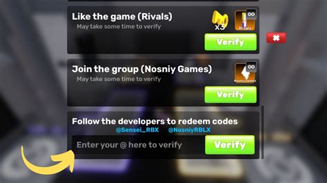 Codes For Rivals