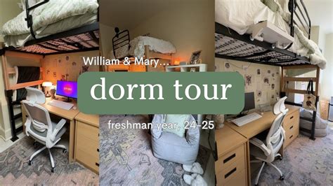 College Dorm Room Tour Degraff Hall West Youtube