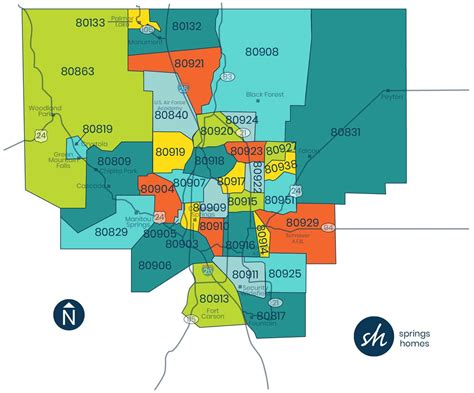 Colorado Springs Zip Code Map Pdf Single Member District Ii Map With