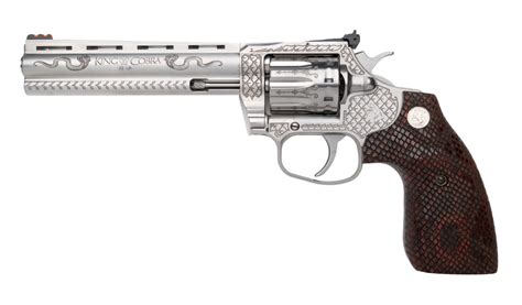 Colt King Cobra 22Lr 6In Barrel Engraved 10241 Handguns Camfour
