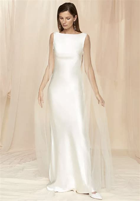 Discover the Allure of Column Style Wedding Dresses for Your Big Day
