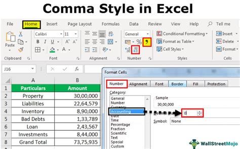 Comma Style In Excel Shortcut Keys How To Apply Comma Style In Excel Shortcut Keys How To Apply