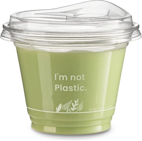 Compostable Cold Cups Case Of 1 000 Plant Based Sustainable 16 Oz Green Paper Products Planet