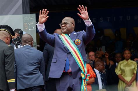 Congolese President Tshisekedi Sworn In For Second Term After Disputed