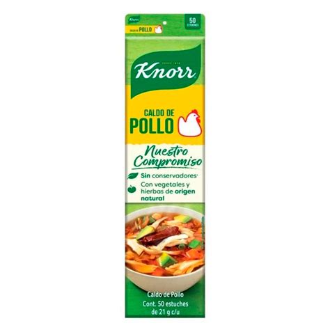 Consom De Pollo Knorr Suiza 50 Pzs Basicos