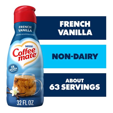 Containers Of Coffee Mate French Vanilla Non Dairy Creamer Editorial