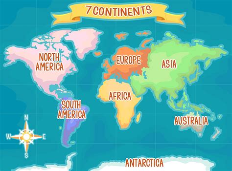 Continents And World Nations