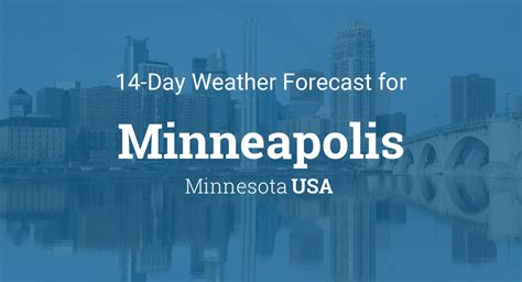Coon Rapids Minnesota Usa 14 Day Weather Forecast