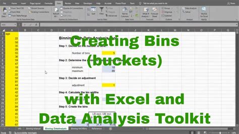 Create Bins Excel At Janna Altieri Blog Create Bins Excel At Janna Altieri Blog