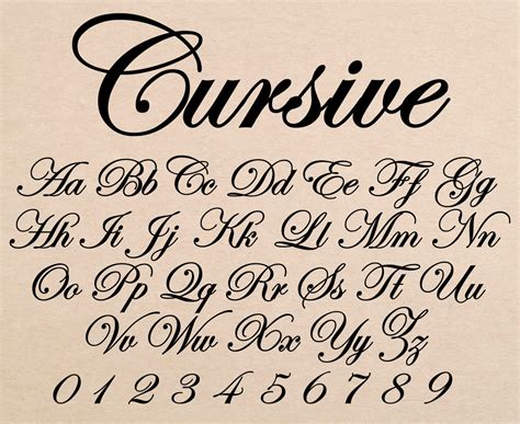 Cursive Letters Fancy Letter Fonts Cursive Fonts Handwriting Fonts