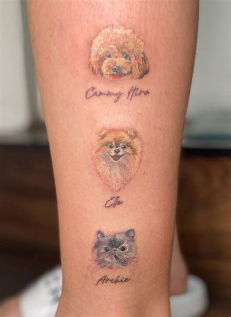 Cute Dogs Tattoo Inkstylemag