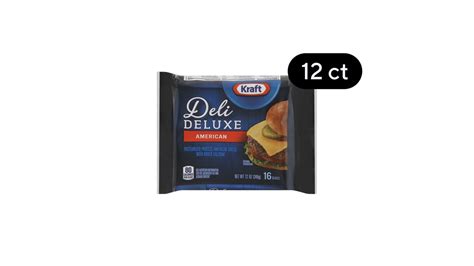 Dairy Fresh American Sliced Cheese 12 Ct Delivery Near Me Doordash