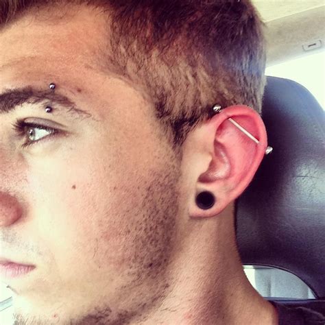 Daith Piercing Man Piercing Ears Guys Ear Piercings Ear Peircings