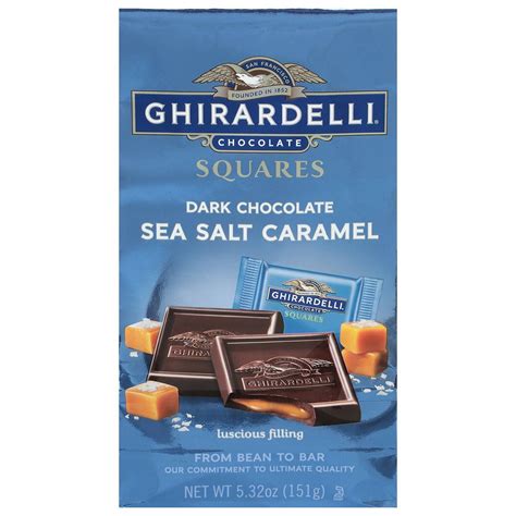 Dark Chocolate Sea Salt Caramel Squares Case Pack 430 Ct