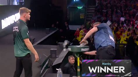 Darts Results Cameron Menzies Apologies For Punching A Table After