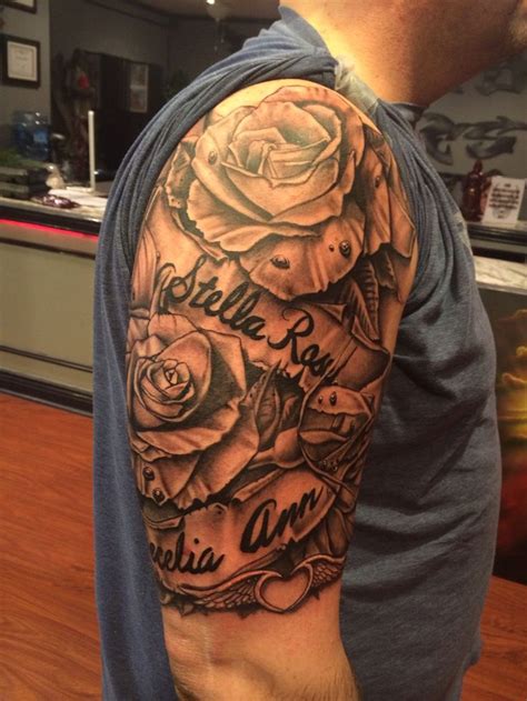 Daughter Name Tattoos For Men Forearm Childrens Name Tattoos For Dads