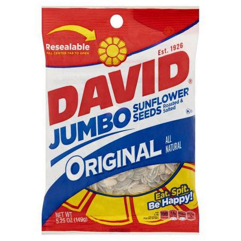 David Jumbo Original Sunflower Seeds Pack Of 10 Walmart Com