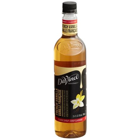 Davinci Gourmet Classic French Vanilla Flavoring Syrup 750 Ml