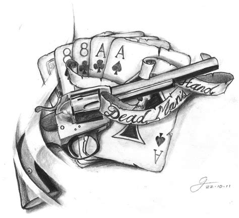 Dead Man's Hand Tattoo