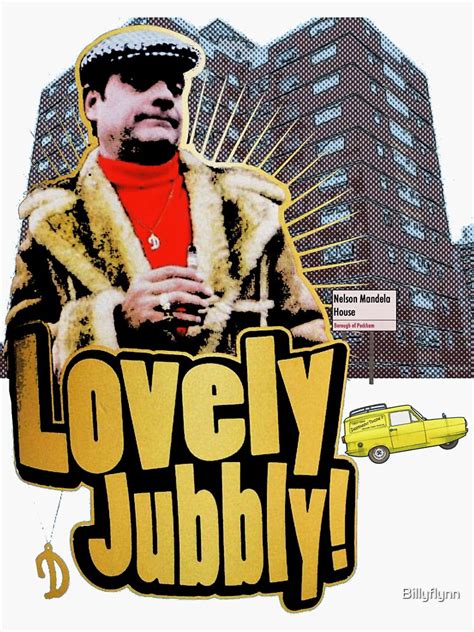 Del Boy Lovely Jubbly Vinyl Sticker