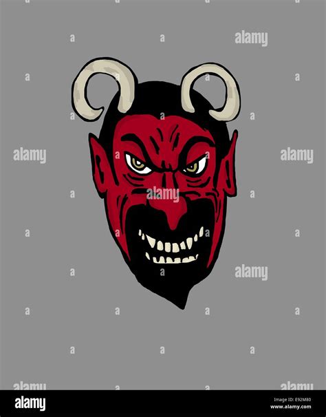 Devil Face Hi Res Stock Photography And Images Alamy