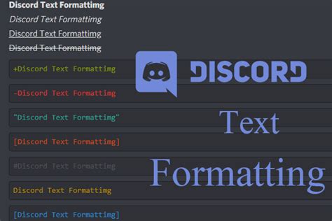 Discord Text Format