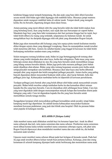 Docx Taboos For Malay And Kadazan Dusun Docx Dokumen Tips