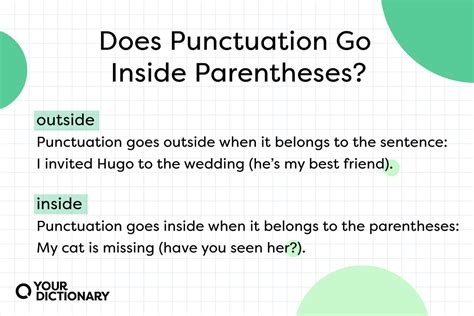 Period Placement: Parentheses Puzzle Solved